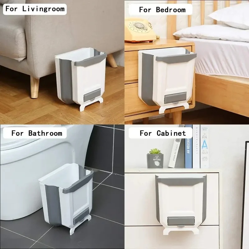 Wandgemonteerde slanke opvouwb - Commercial Kitchen Bin recensie en prijs