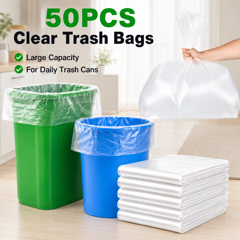 50 stuks transparante vuilnisz - Commercial Kitchen Bin recensie en prijs