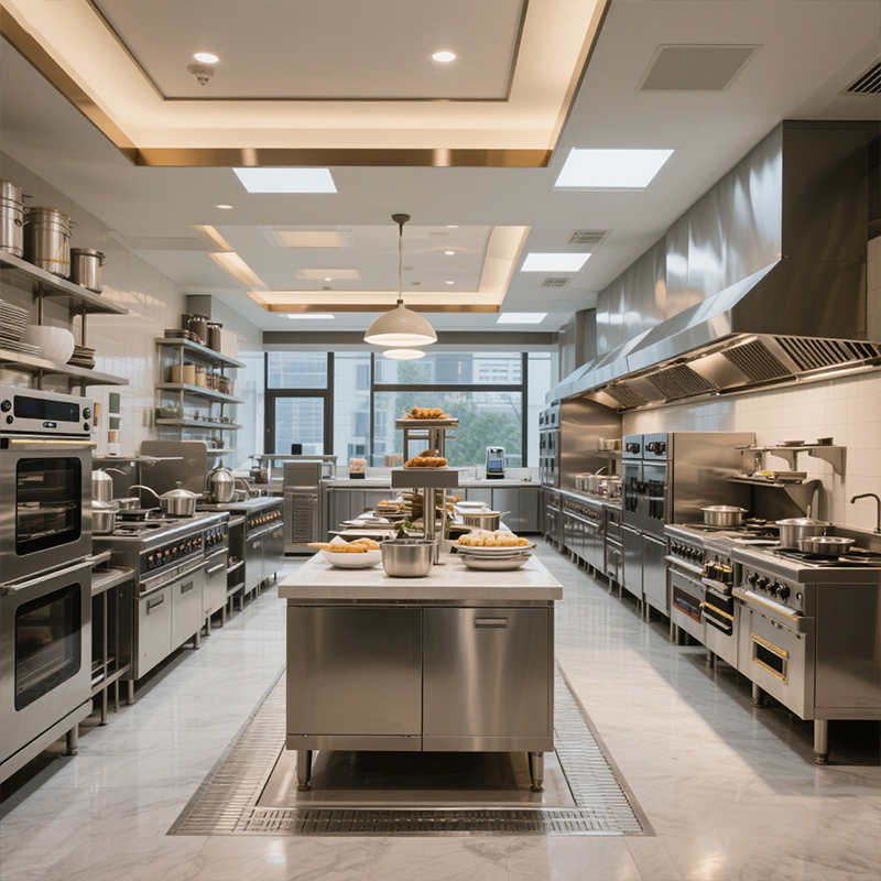 Automatische commerciële keuke - Range Commercial Kitchen recensie en prijs