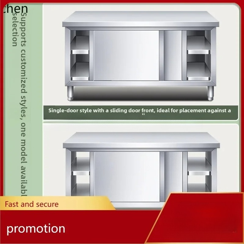 RVS werkblad met schuifdeur, s - Commercial Kitchen Worktops recensie en prijs