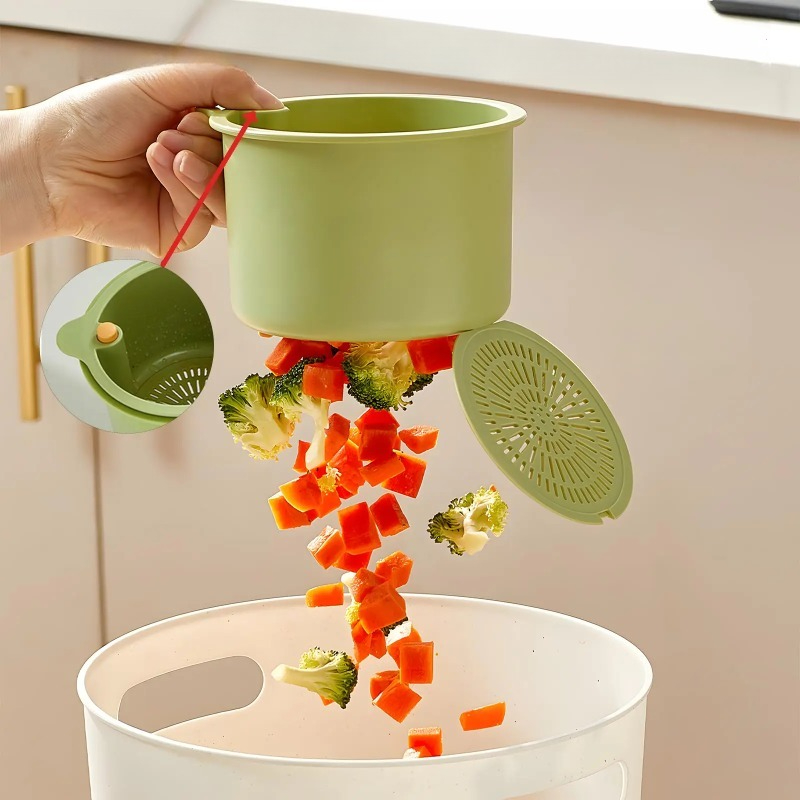 Nieuwe keukenafvoerzeef met kr - Commercial Kitchen Bin recensie en prijs