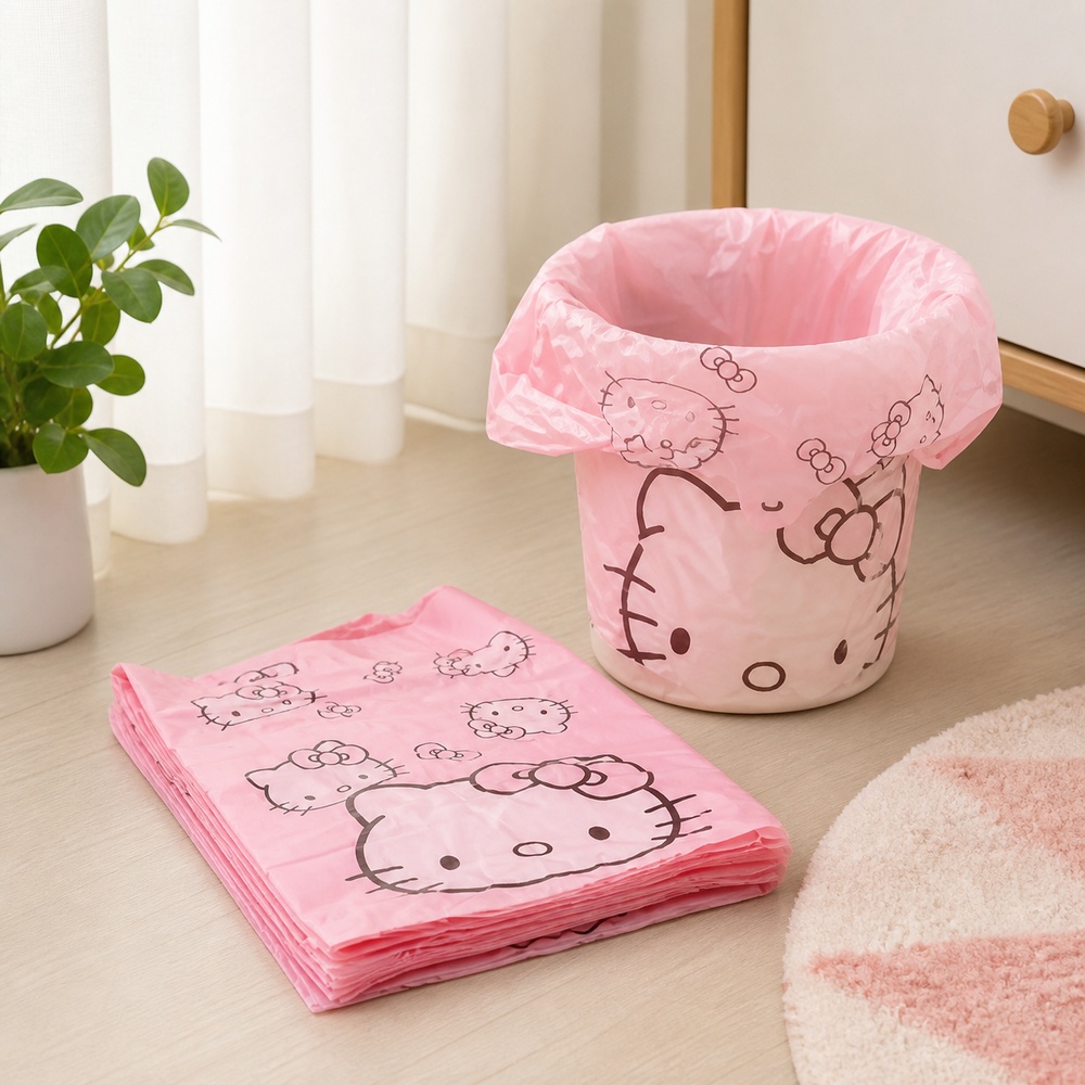 Roze Cartoon Kat Bedrukte Vest - Commercial Kitchen Bin recensie en prijs