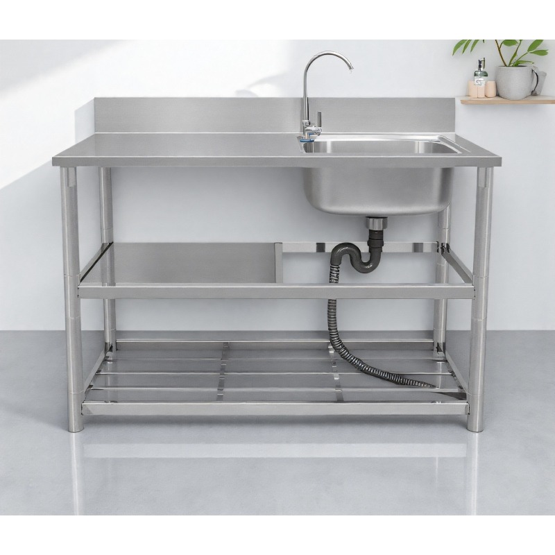 RVS vrijstaande spoelbak met w - Commercial Kitchen Worktops recensie en prijs