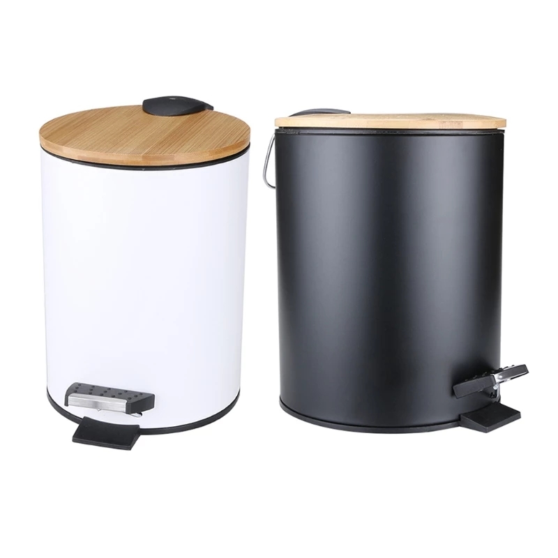 3/5L Houten Flip Step Prullenb - Commercial Kitchen Bin recensie en prijs