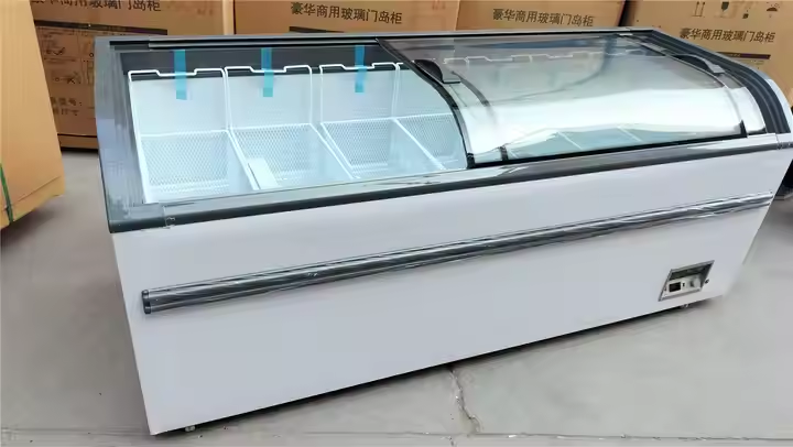 Commerciële glazen schuifdeurk - Commercial Chest Freezer recensie en prijs